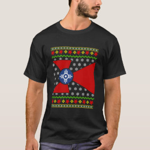 Wichita Kansas Flagga jul ugly Essential T Shirt