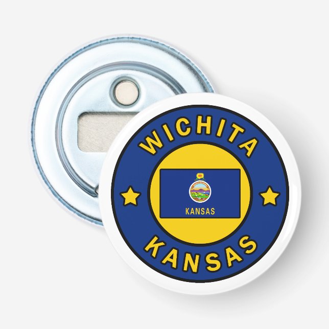 Wichita Kansas Flasköppnare (Framsidan)
