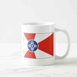 Wichita Kansas ICT Flagga Kaffemugg