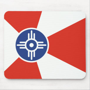 Wichita Kansas ICT-flagga Musmatta