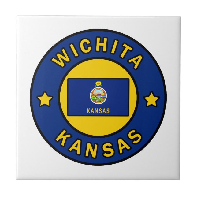 Wichita Kansas Kakelplatta (Framsidan)