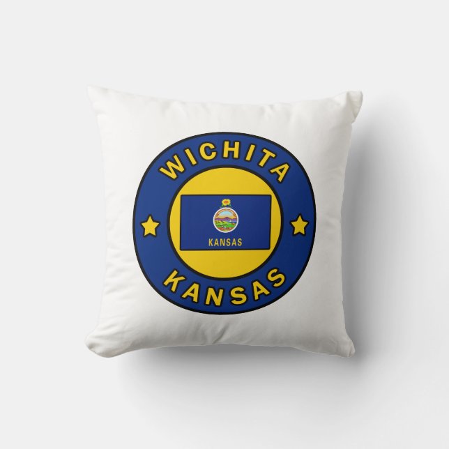 Wichita Kansas Kudde (Framsida)