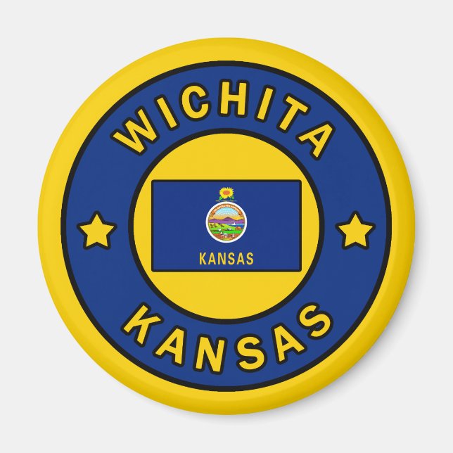 Wichita Kansas Magnet (Framsidan)