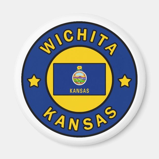 Wichita Kansas Magnet (Framsidan)