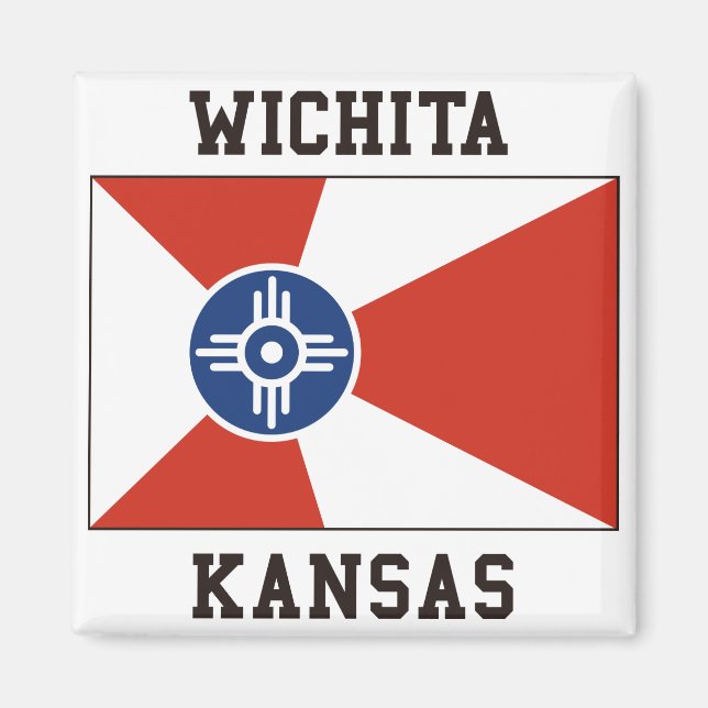 Wichita Kansas Magnet (Framsidan)