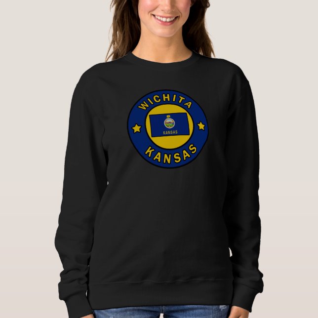 Wichita Kansas T Shirt (Framsida)