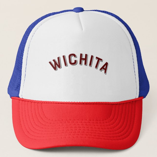 Wichita, Kansas Vintage Arch Keps (Framsida)