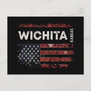 Wichita Kansas Vykort
