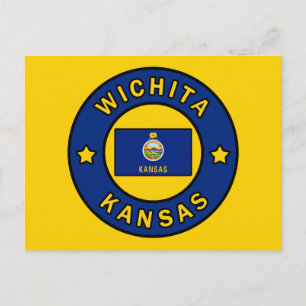 Wichita Kansas Vykort
