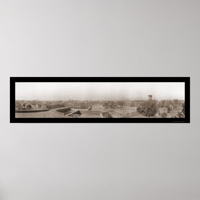 Wichita, KS Photo 1912 Poster (Framsidan)