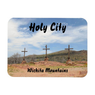 Wichita Mountains Heliga City Magnet