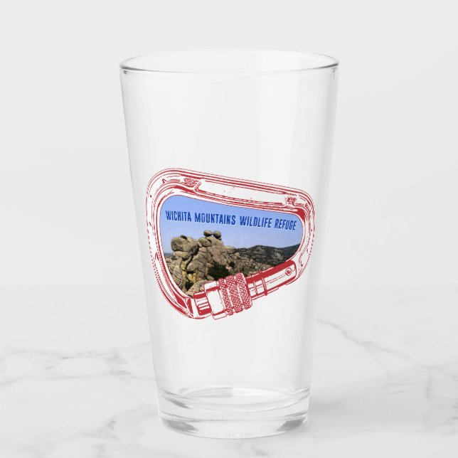 Wichita Mountains klättrande Carabiner Glaskopp (Framsida)