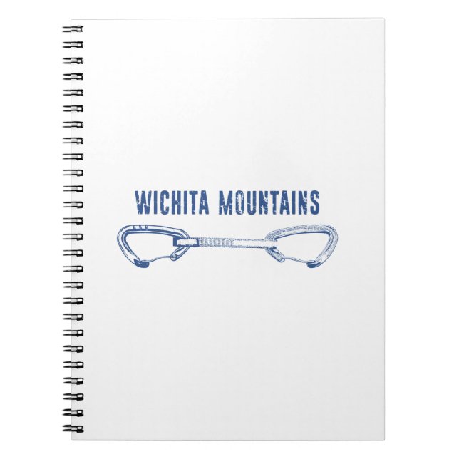Wichita Mountains Sten-klätterkvickdraw Anteckningsbok (Framsidan)
