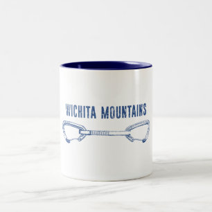 Wichita Mountains Sten-klätterkvickdraw Två-Tonad Mugg