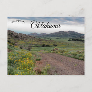 Wichita Mountains Wildlife Refuge Oklahoma Vykort