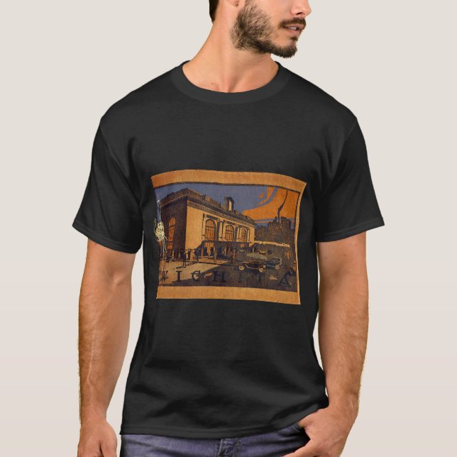 Wichita Union Station T Shirt (Framsida)