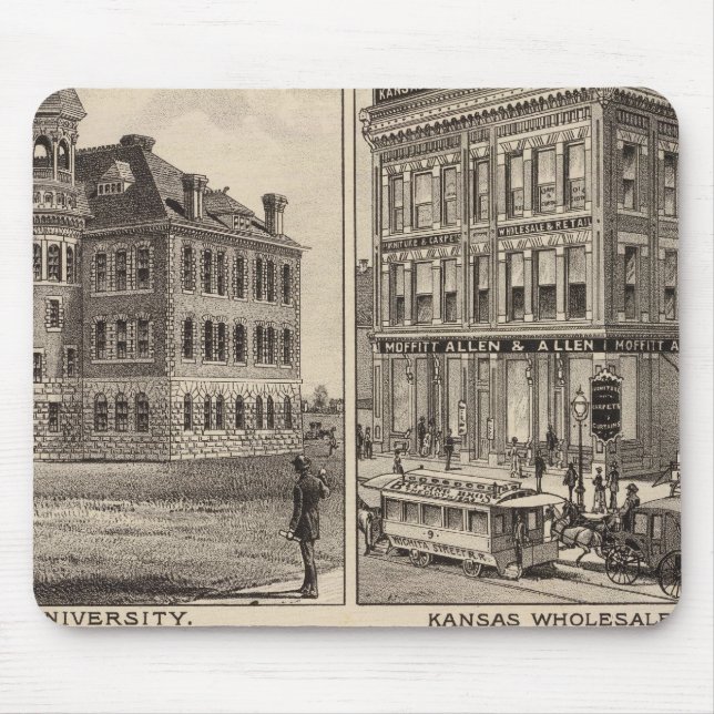 Wichita Universiteten, Kansas Musmatta (Framsidan)