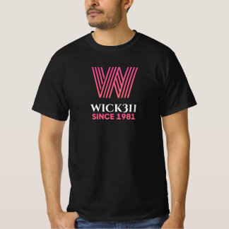 Wick311, Retro i Rosa T Shirt