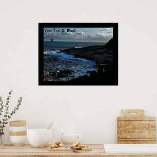 Wick Bay Viking långskepp Poster