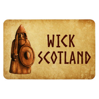 Wick Skottland Vikingkrigare Magnet