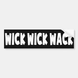 Wick Wick Wack Bildekal