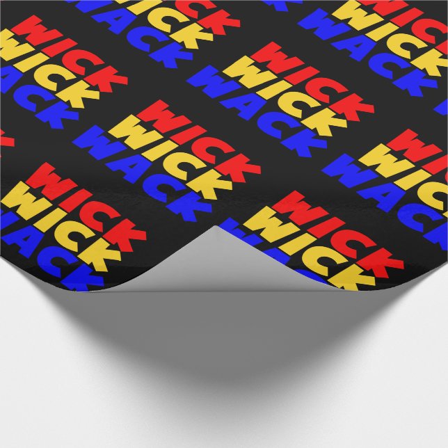 Wick Wick Wack Presentpapper (Hörn)