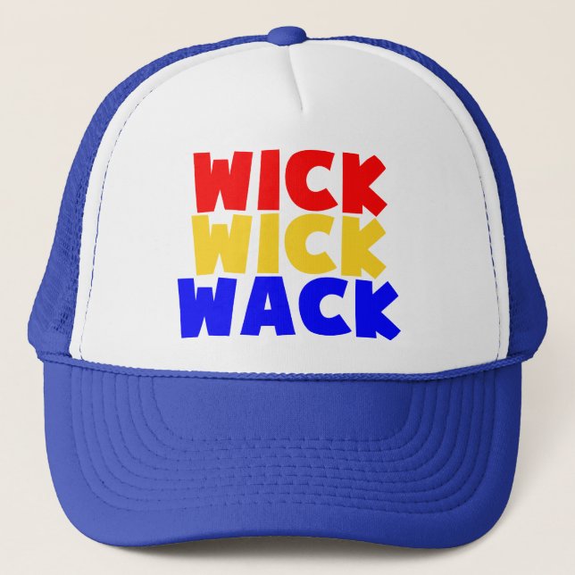 Wick Wick Wack Truckerkeps (Framsida)