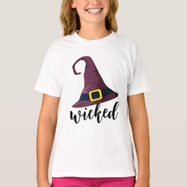 Wickade, Witches Hat, Roligt Halloween-Personlig T Shirt