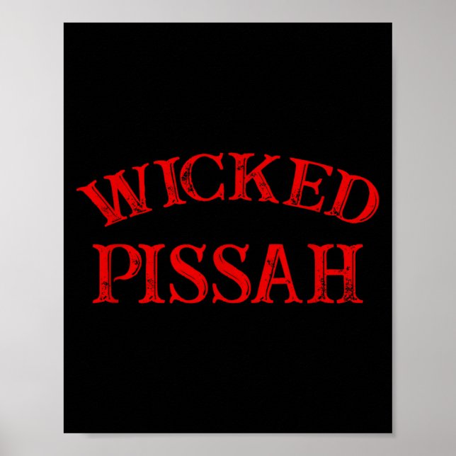 Wicked Ah Funny Er Boston New England Southie  Poster (Framsidan)