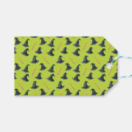 Wicked Bra Rosa & Grönt Witchy To/from Gift Märkre Presentetikett