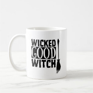 Wicked Bra Witch Funny Halloween Kaffemugg