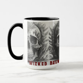 "Wicked Brews:A Haunting Sip" Halloween-kaffe kopp