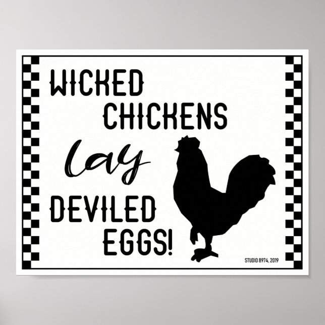 WICKED CHICKENS... POSTER (Framsidan)