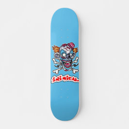 Wicked Clown Mini Skateboard Bräda 18,5 Cm