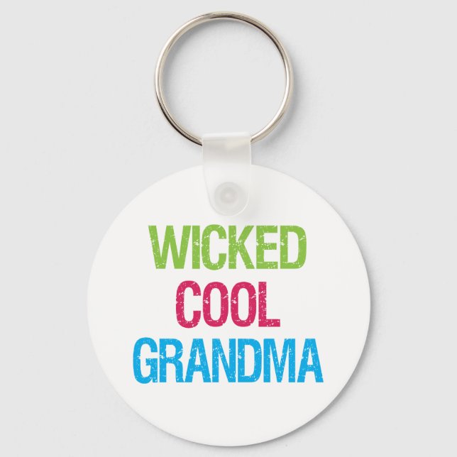 Wicked Coola Grandma Nyckelring (Framsida)