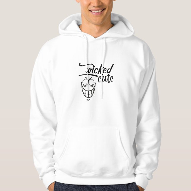wicked cute design  hoodie (Framsida)