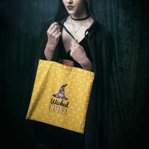 Wicked Cute Halloween Tote Tygkasse