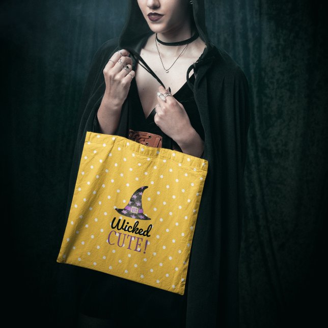 Wicked Cute Halloween Tote Tygkasse (Skapare uppladdad)