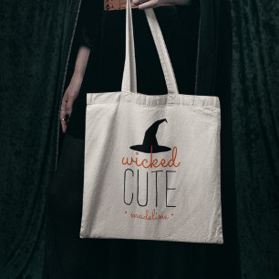 Wicked Cute Personlig Halloween Tygkasse