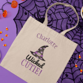 Wicked Cutie Personlig Halloween Tote Tygkasse