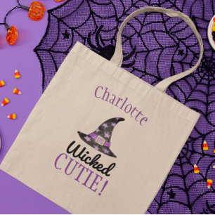 Wicked Cutie Personlig Halloween Tote Tygkasse