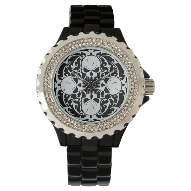 Wicked-Döskallar Armbandsur (Framsida)