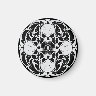 Wicked-Döskallar Magnet