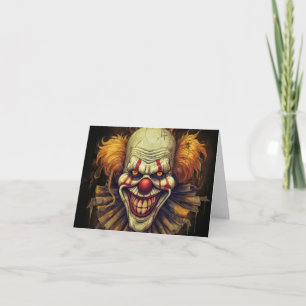 Wicked Funhouse Carnival Clown Happy halloween Kort