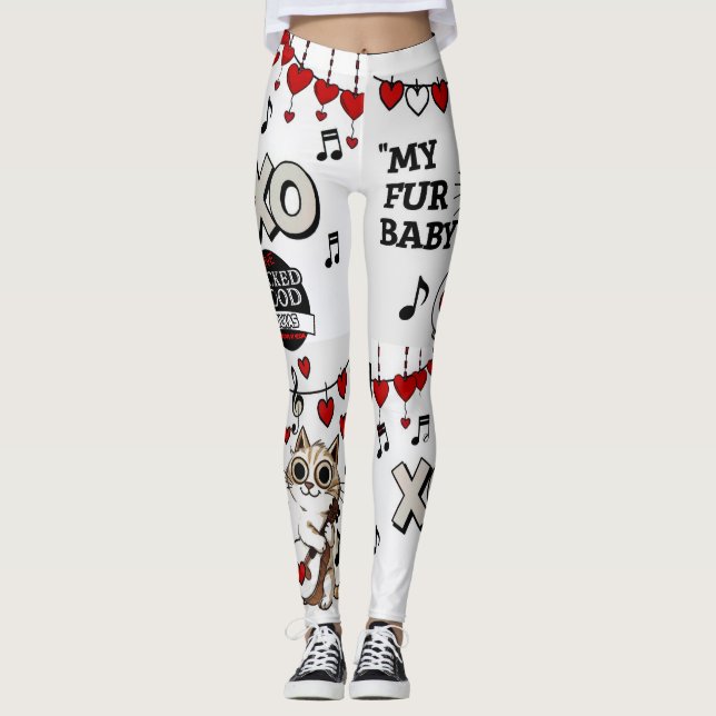 Wicked Good Fur Baby Leggings (Framsida)