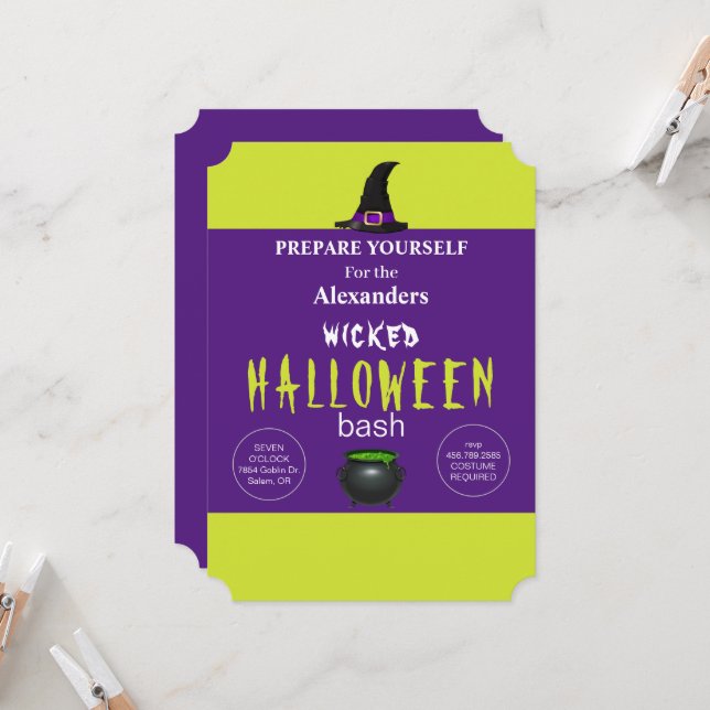Wicked Halloween fest (Fram/Back In Situ)