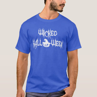 Wicked Halloween Funny retro T Shirt