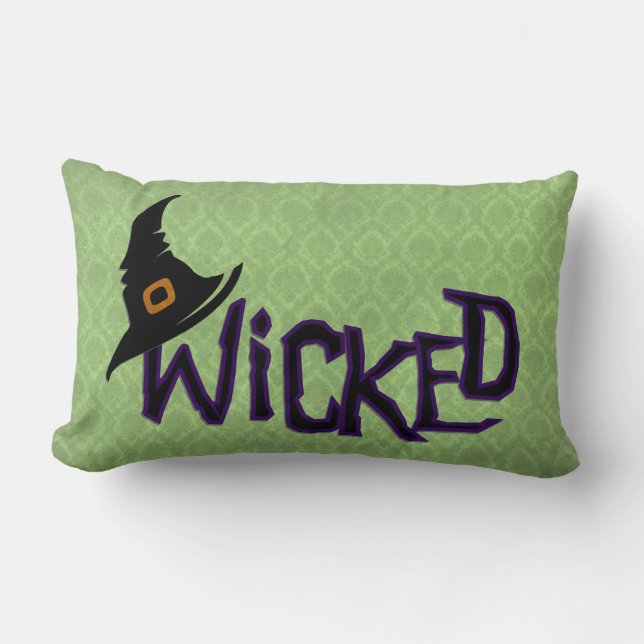 Wicked Halloween Lumbar dekorativ fyllning  Lumbarkudde (Framsida)