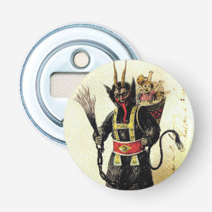 Wicked Krampus Scary Demon Helgdag jul Julafton Flasköppnare