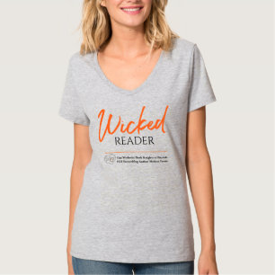 Wicked-läsare V nacke T-shirt